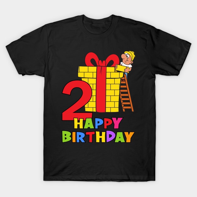 2nd Birthday Party 2 Year Old 2 Years T-Shirt by KidsBirthdayPartyShirts